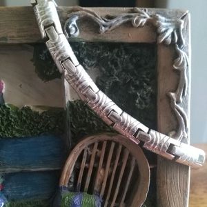 Artisan Crafted Mexico Sterling Silver Bracelet